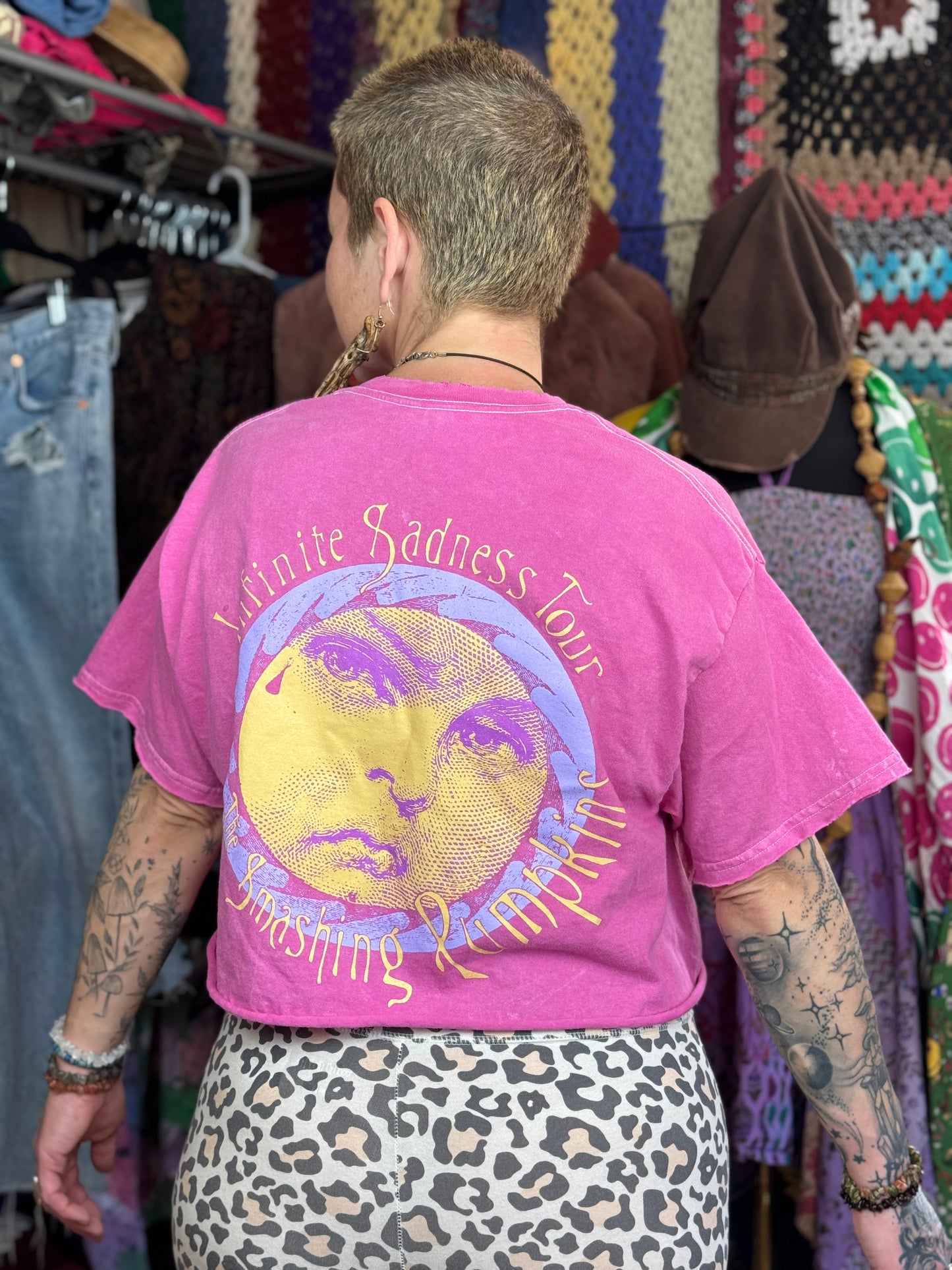 The Smashing Pumpkins Reworked Graphic T-Shirt (Size L and Below)