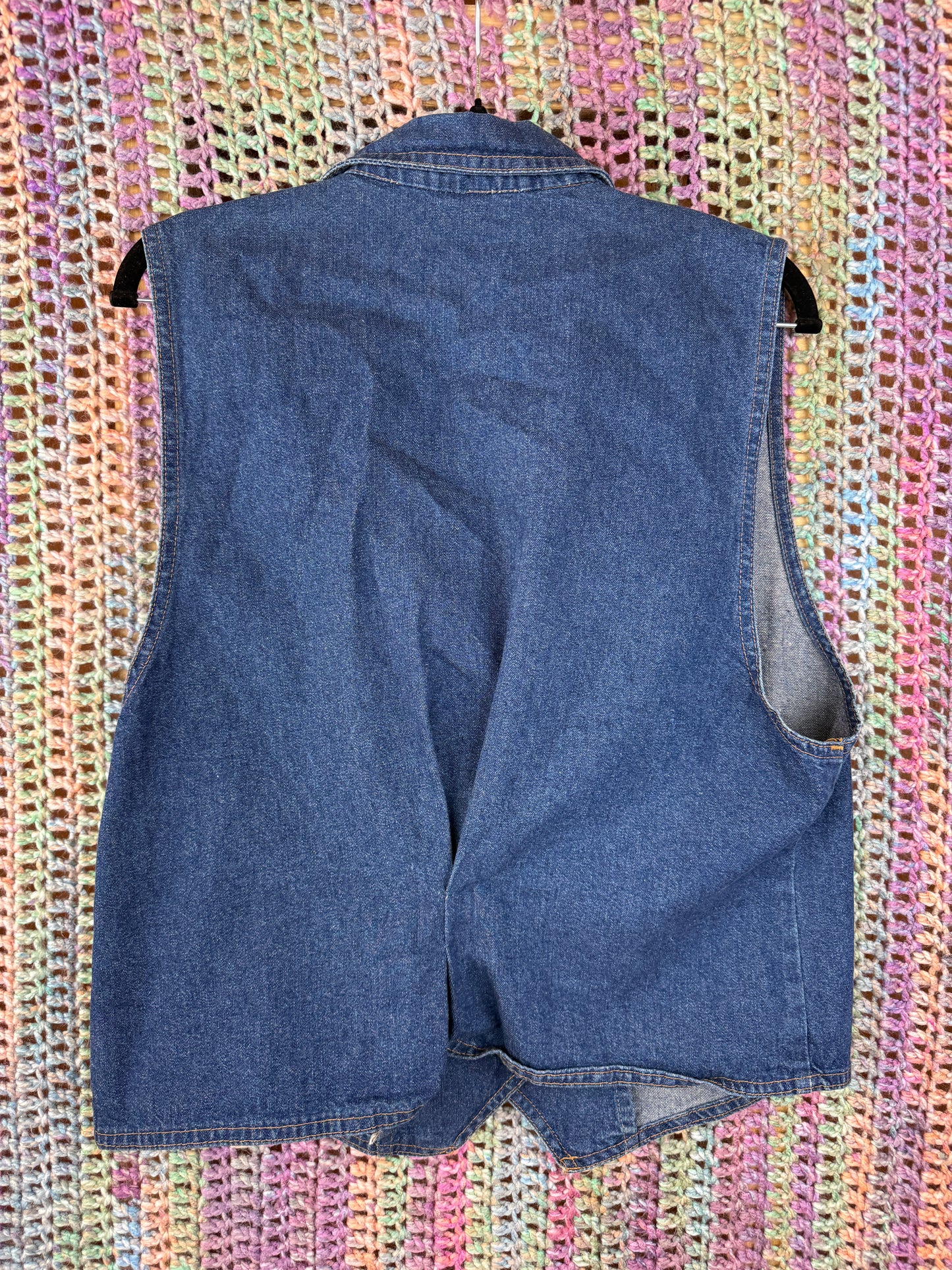 Vintage Vivaldi Jeanswear Denim West (Size Large)