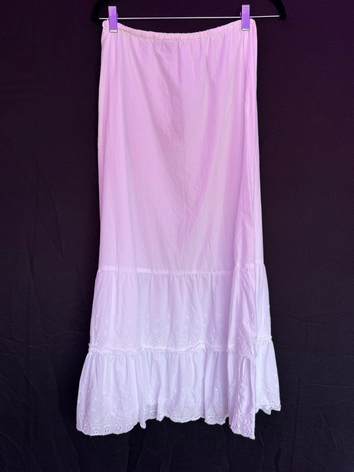 Gap Drawstring Linen White Skirt-- sx XXS (best for 00-2)