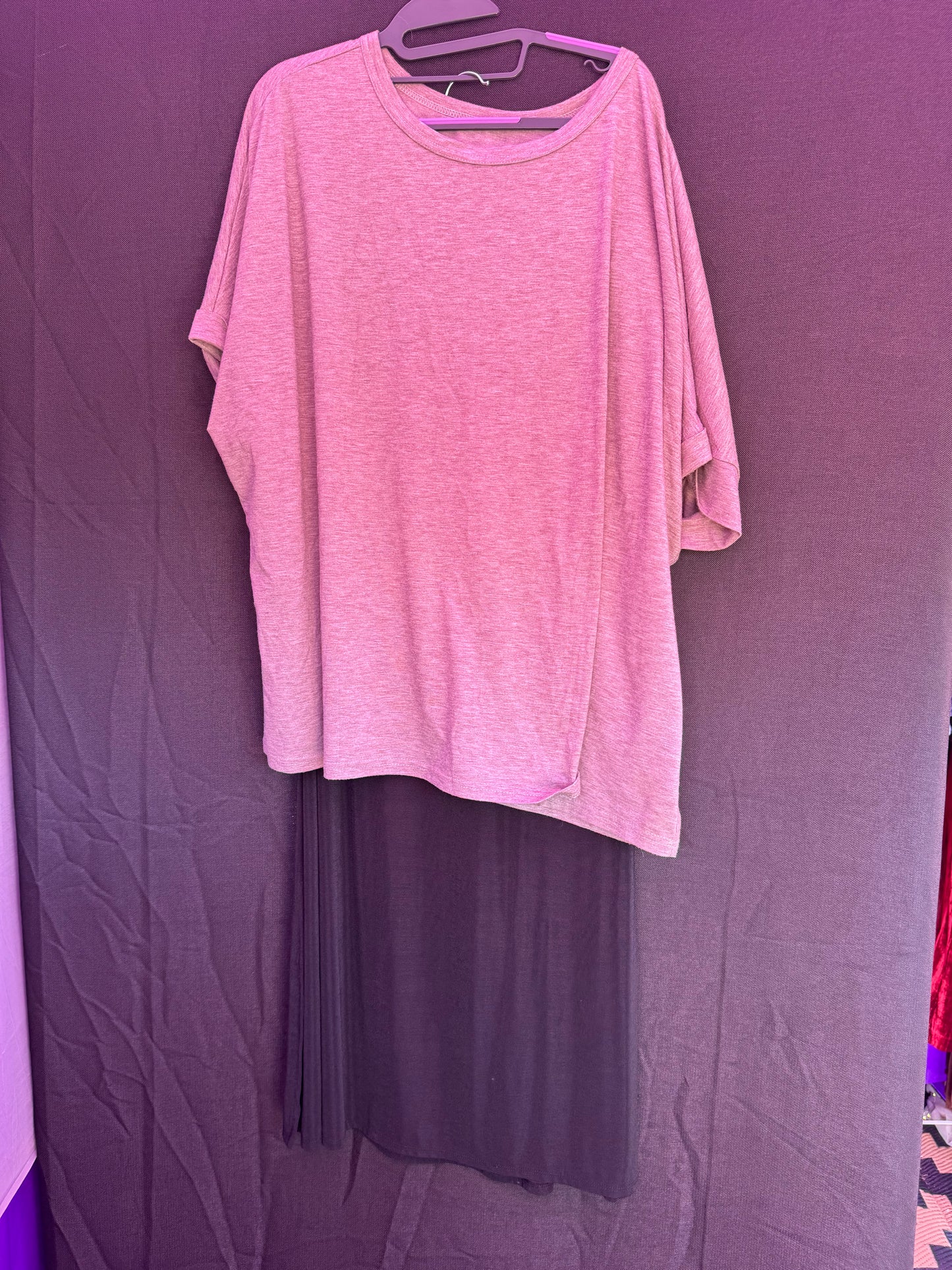 Islander Vintage Slinky Skirt-- sz Extra Large (very roomy & stretchy)