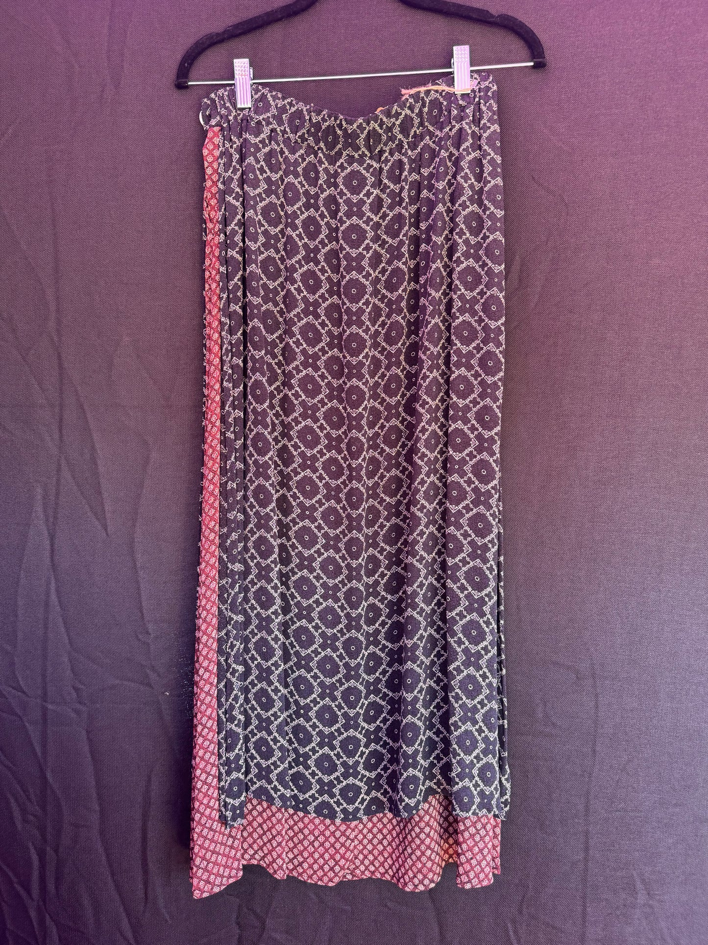 Carole Little Vintage Skirt 100% Rayon-- sz 10