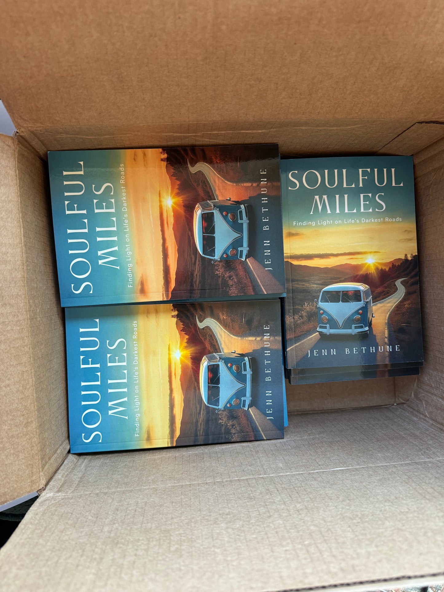Autographed Soulful Miles: Finding Light on Life's Darkest Roads by Jenn Bethune