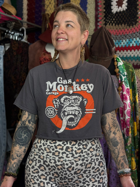 Gas Monkey Garage Reworked Graphic T-Shirt (Size M and Below)