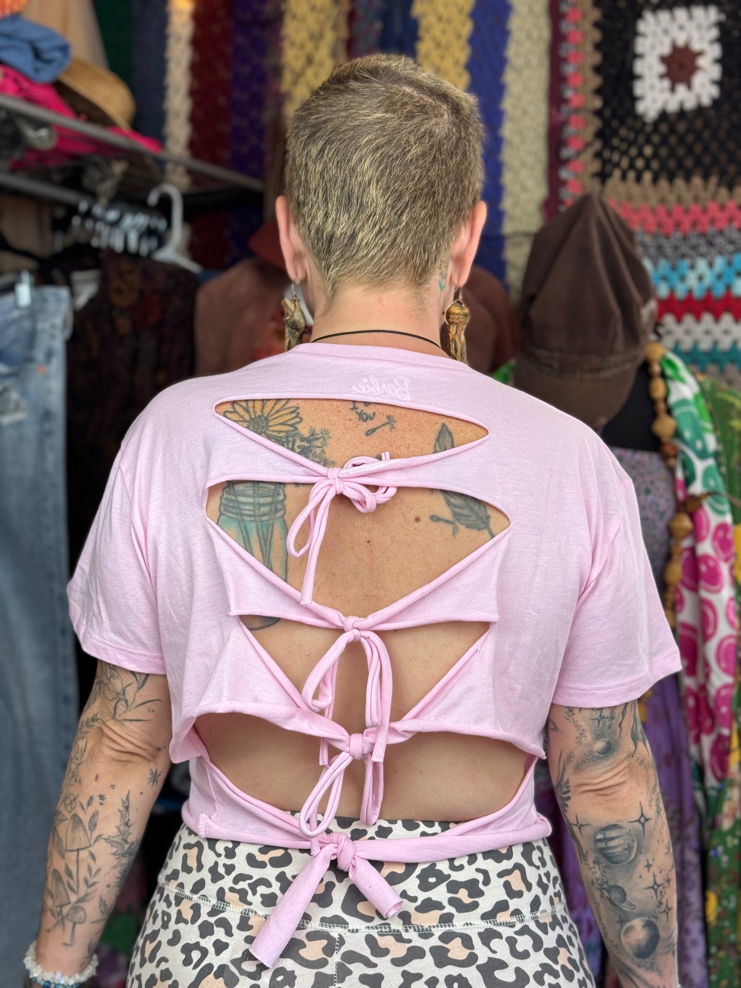 Barbie Reworked Graphic T-Shirt (Size L and Below)