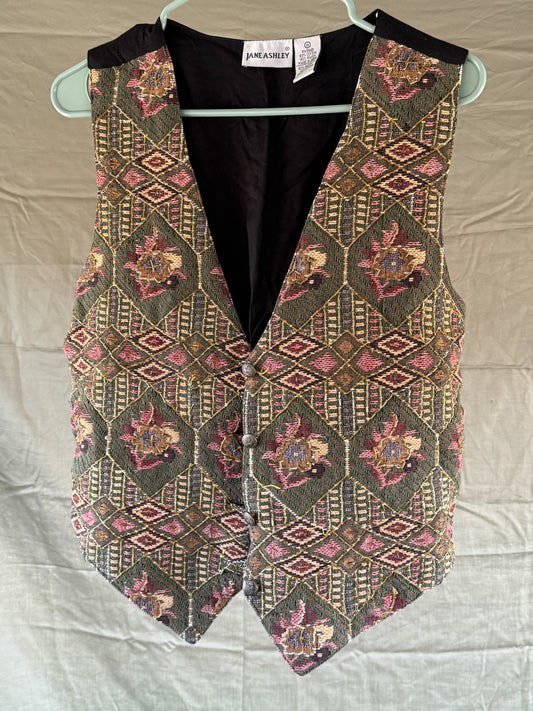 Jane Ashley Beaded Vest ( M )