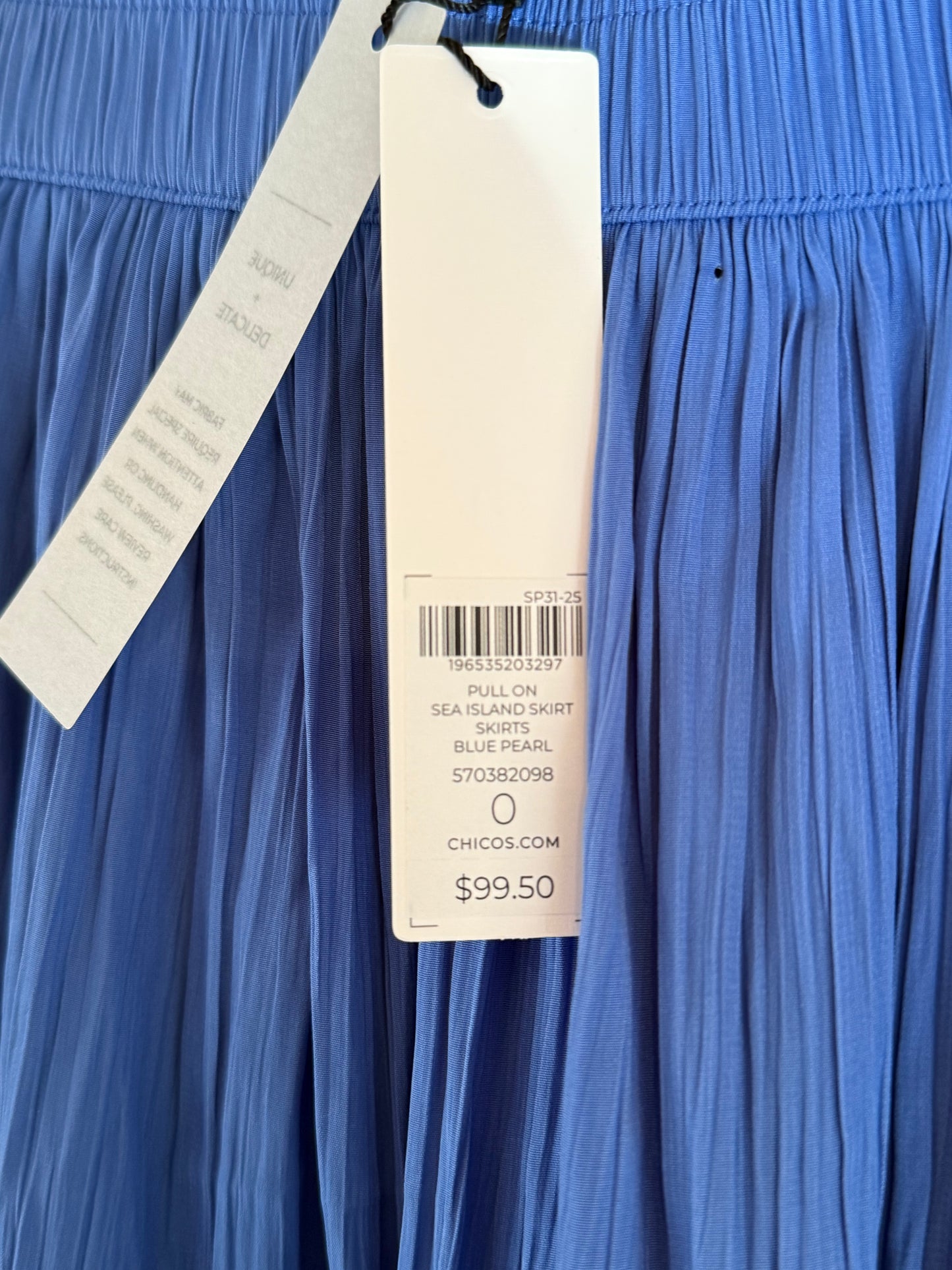 Chicos Maxi Skirt-- sz 0 NWT