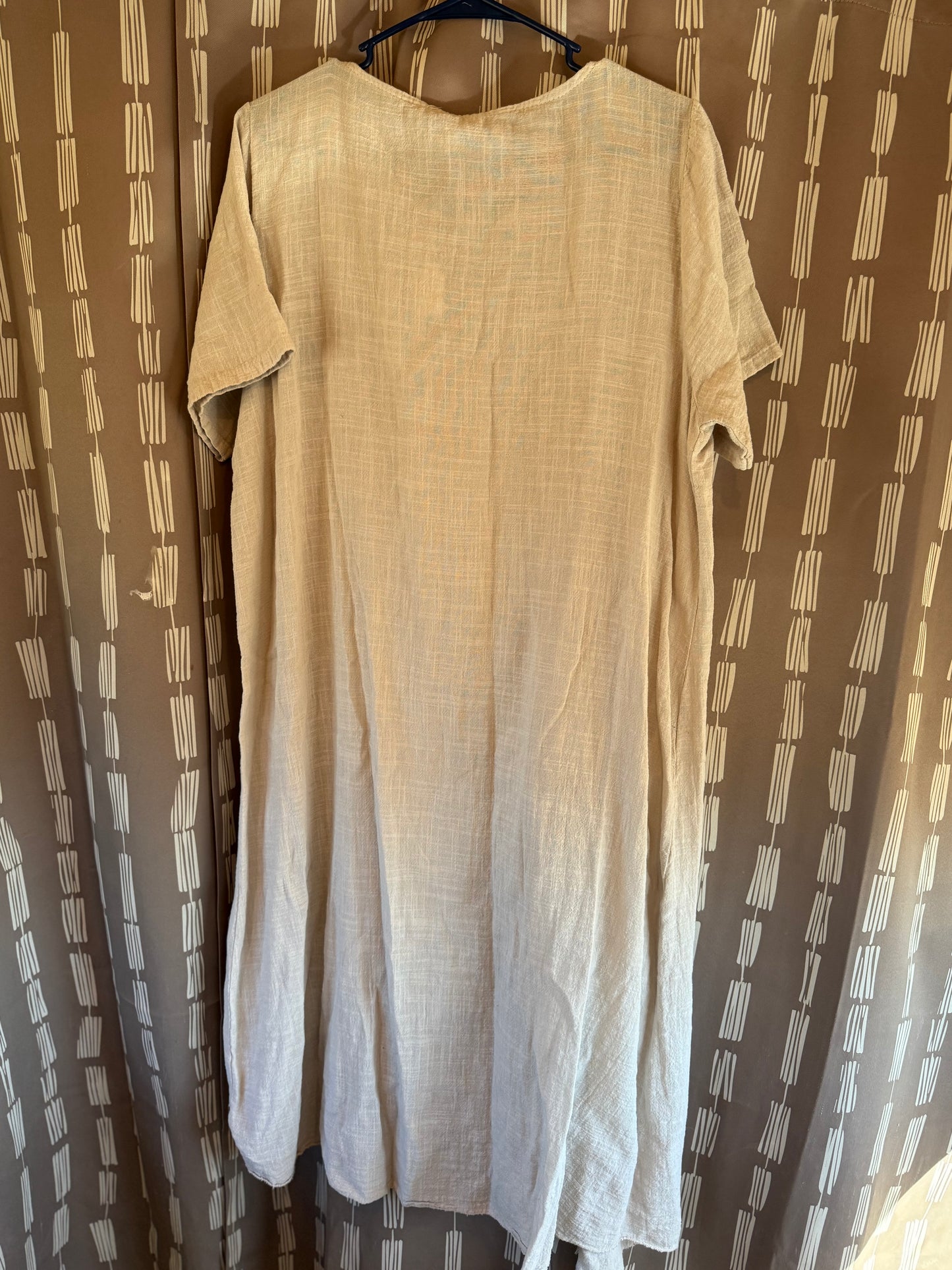 New Collection Cotton Top/Dress-- No size, maybe M\L?