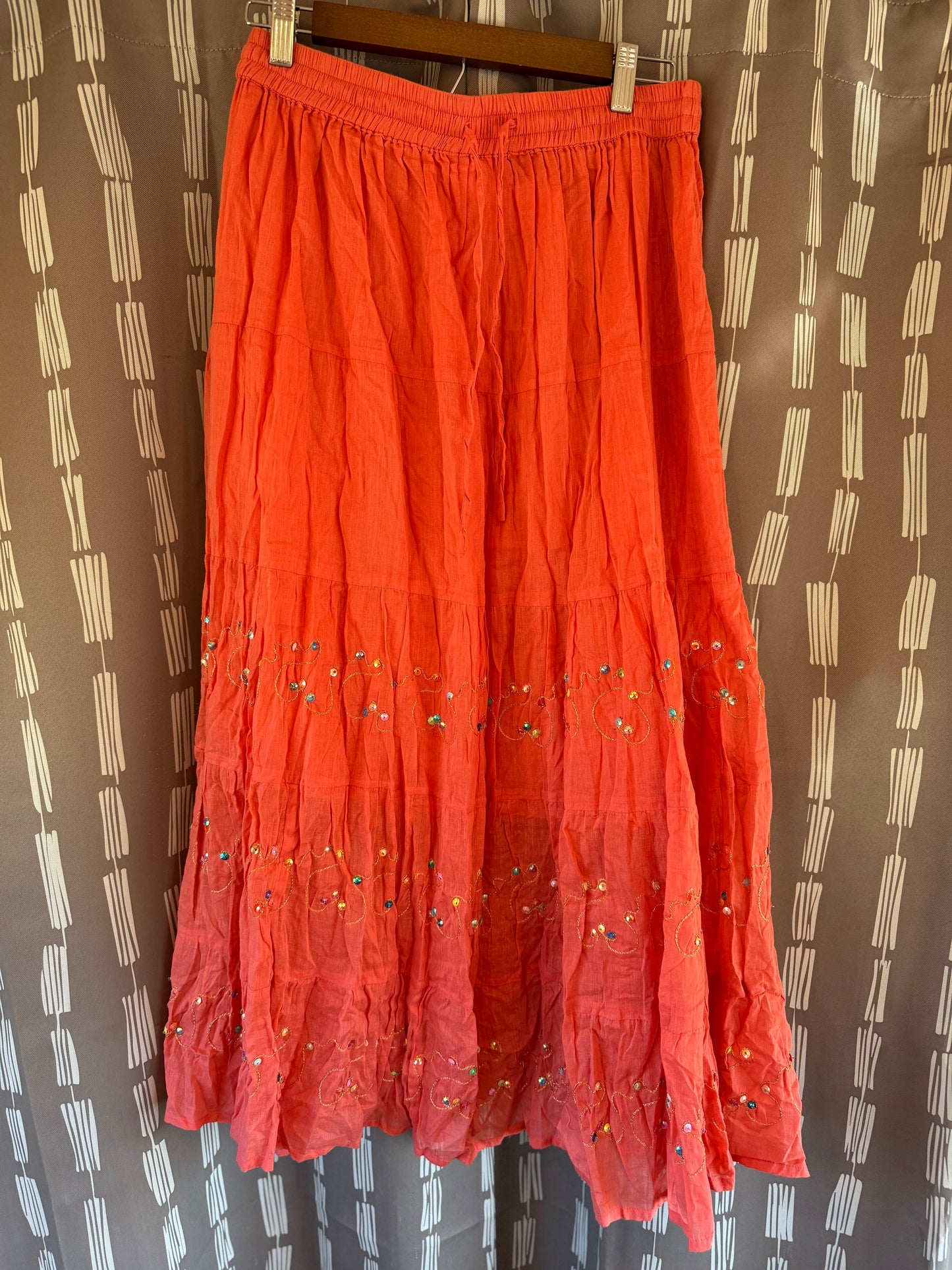 Uniti Casuals Maxi Skirt-- sz free Size (best fits L)