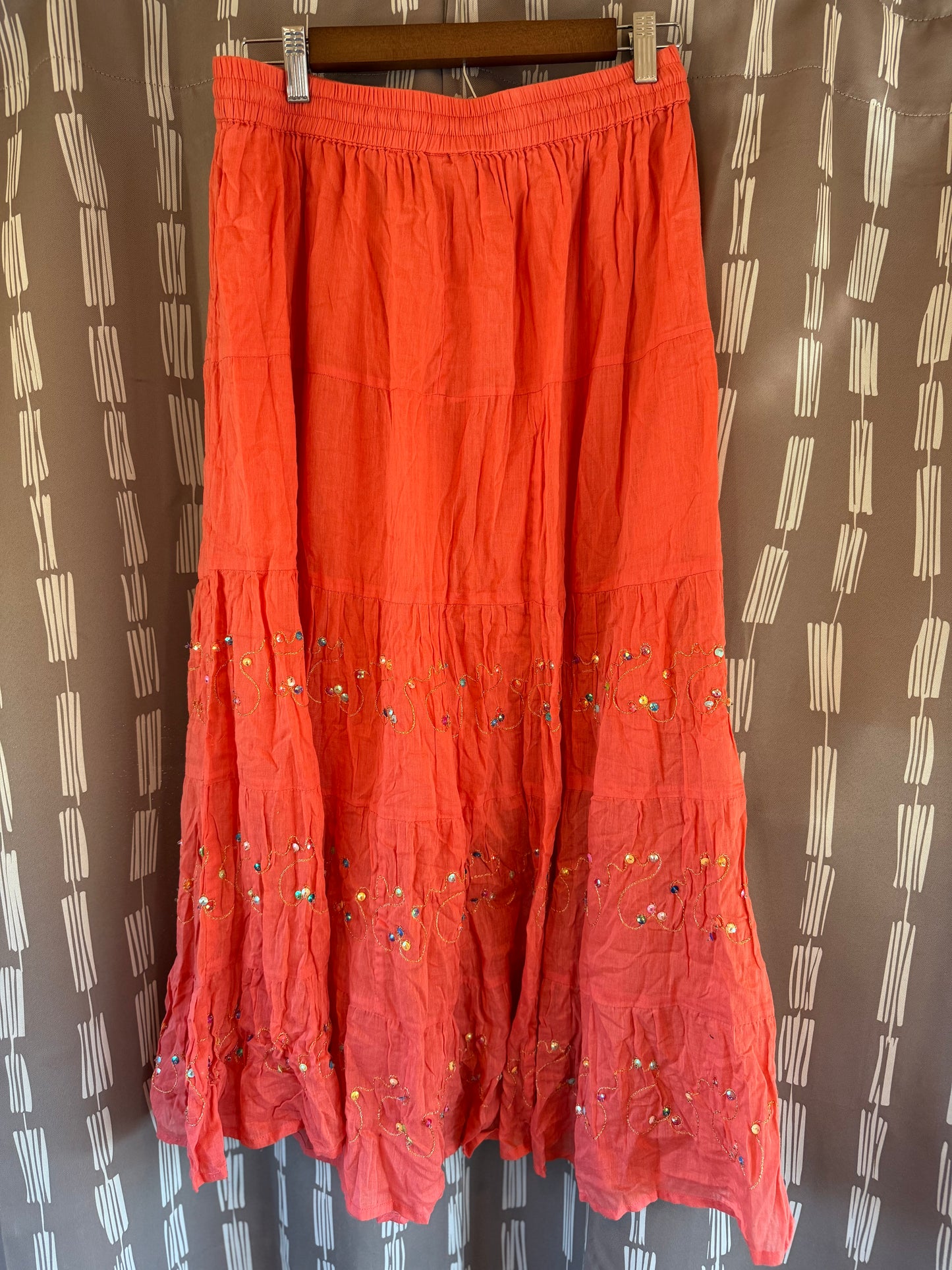 Uniti Casuals Maxi Skirt-- sz free Size (best fits L)