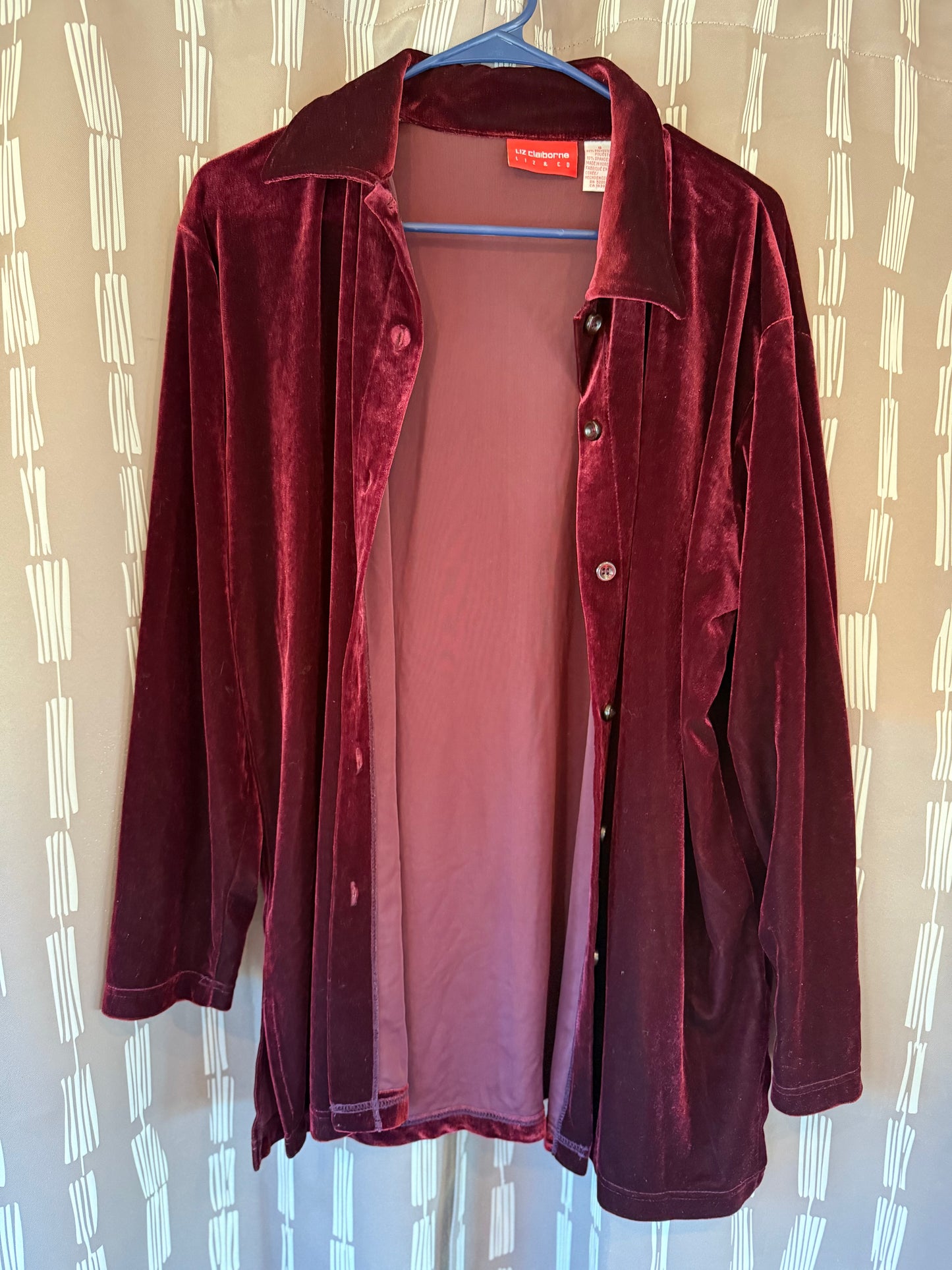 Liz Claiborne Button Up-- sz S