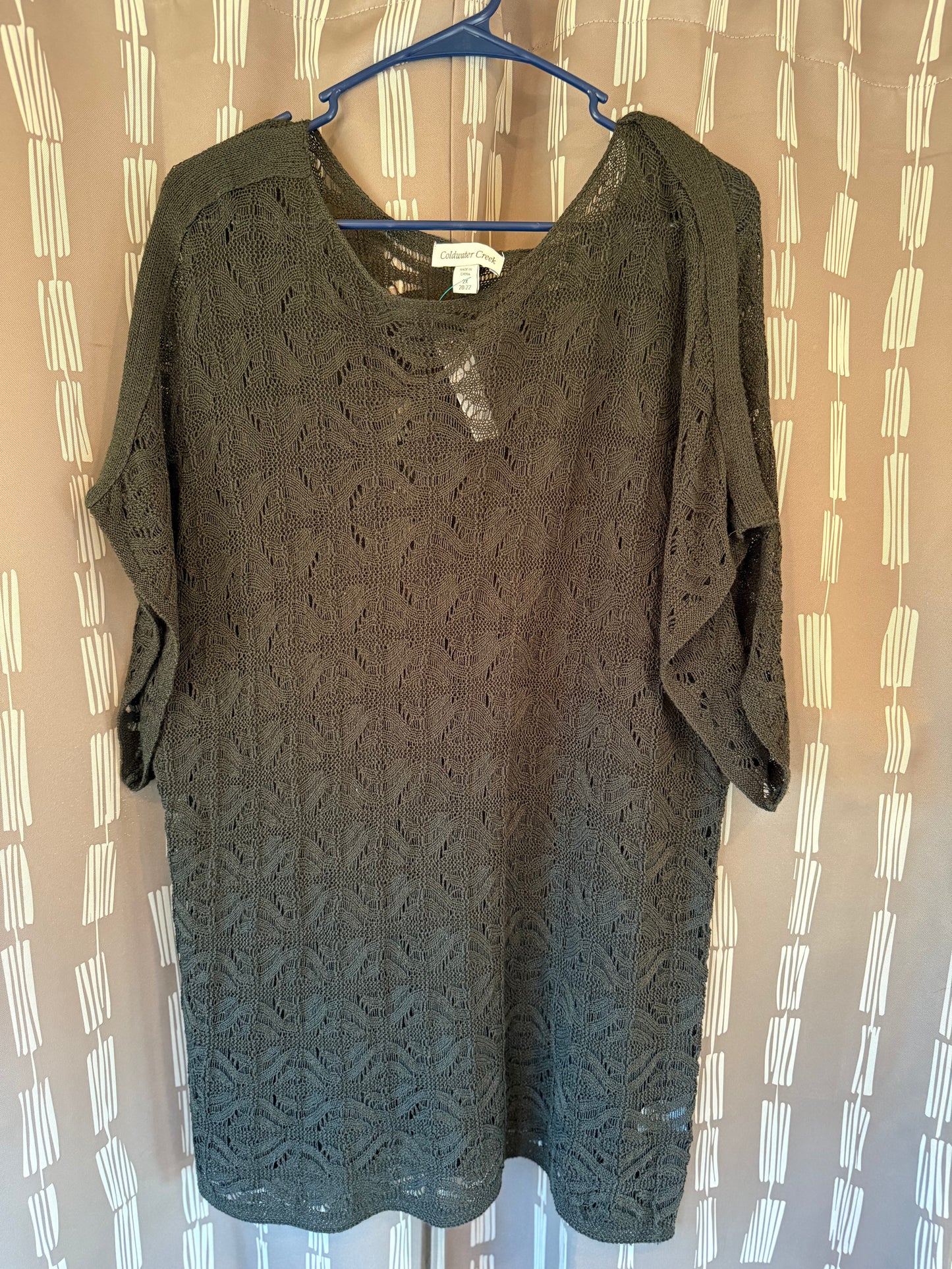 Cold Water Creek Knit Top-- sz 22-24