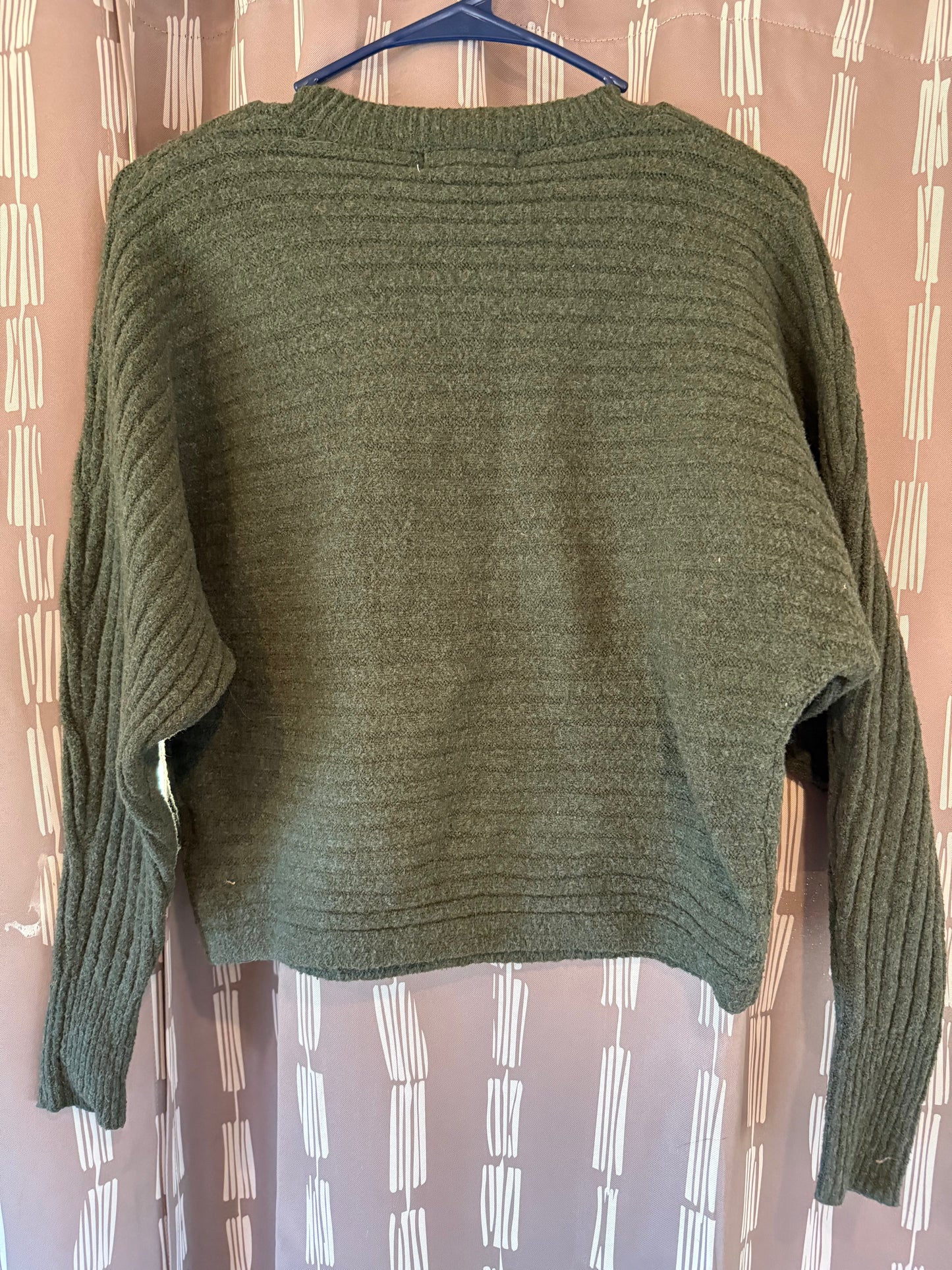 Pink Rose Sweater-- sz XS