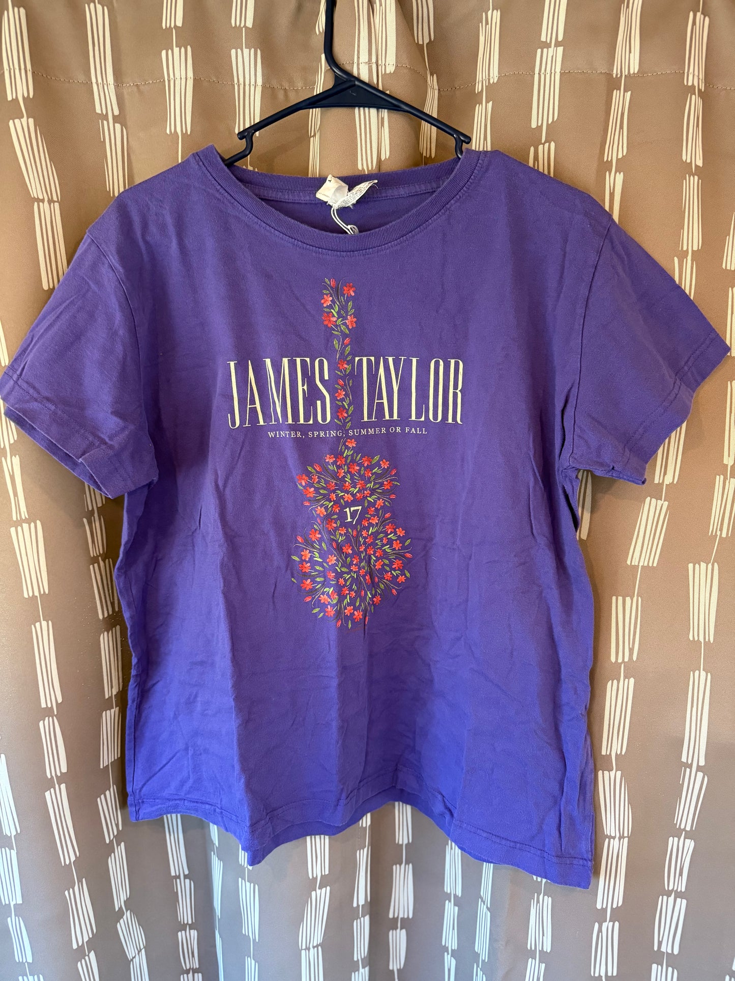 James Taylor T Shirt-- sz Ladies XL