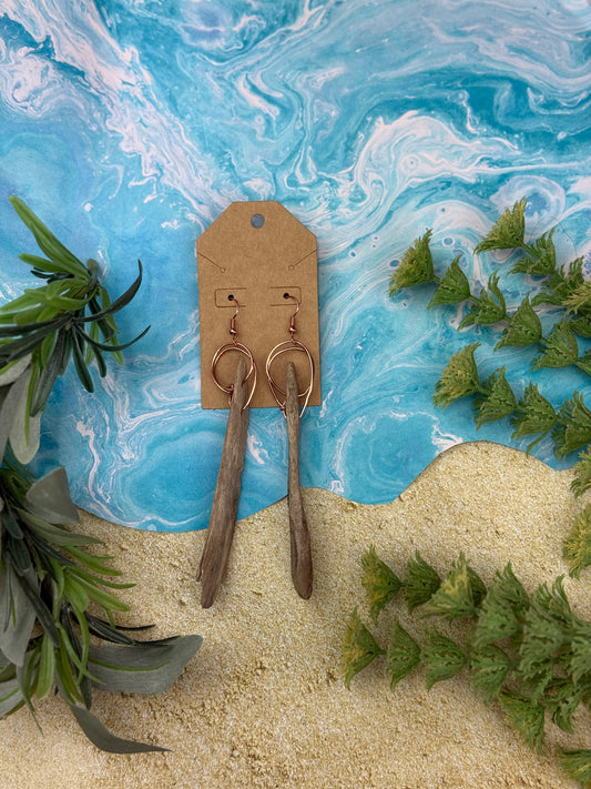Drifted Grounding Earrings
