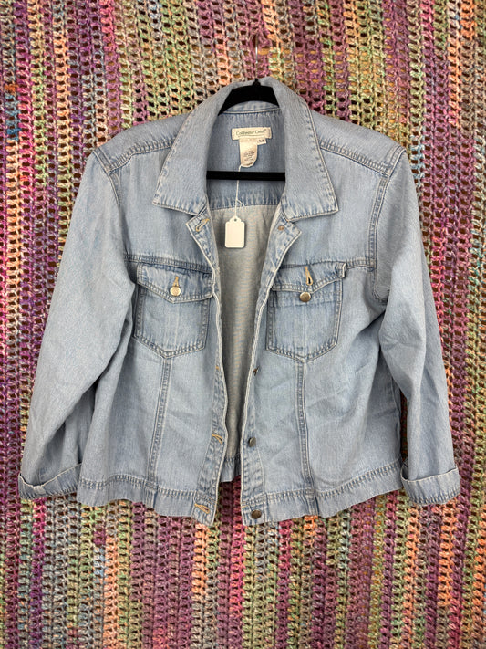 Coldwater Creek Denim Jacket (size M)