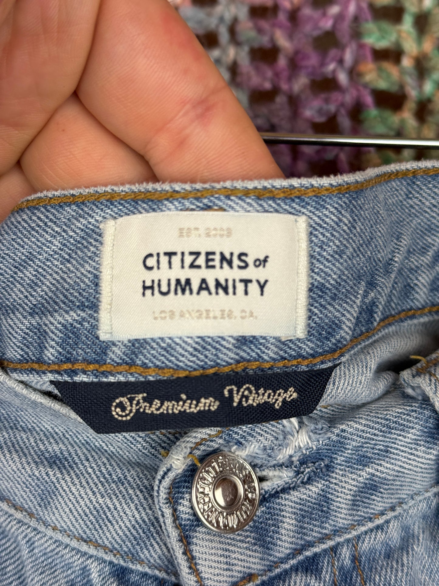 Citizens of Humanity Daphne Crop Demim Jeans (size: 28)