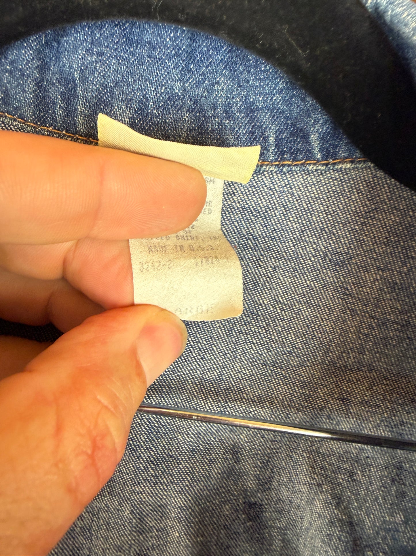 Vintage Vivaldi Jeanswear Denim West (Size Large)