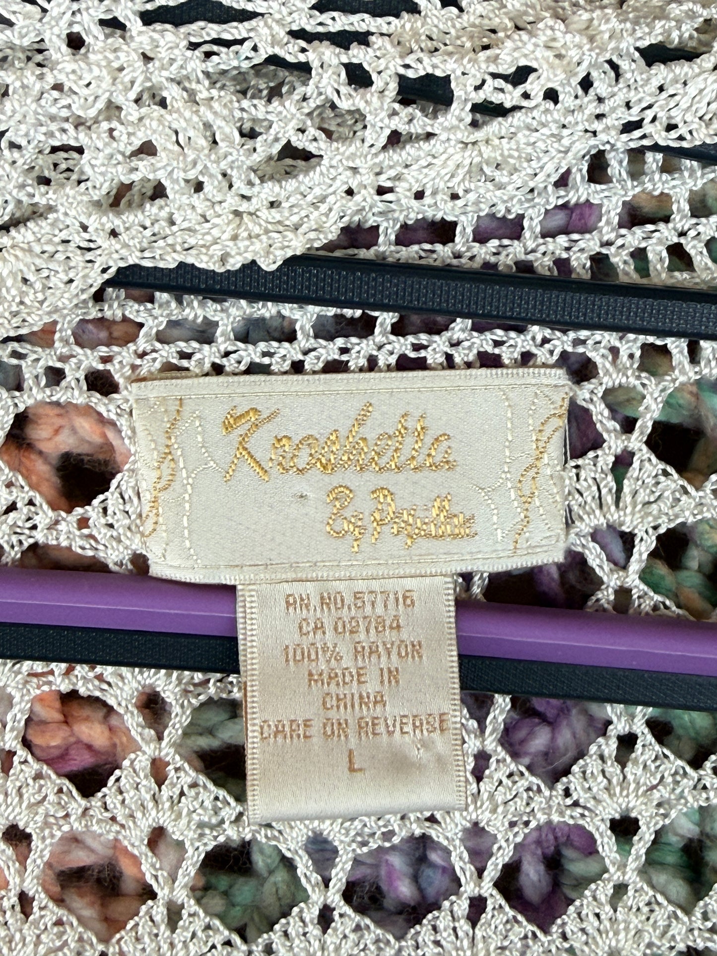 Vintage Kroshetta Cardigan (Size Large)