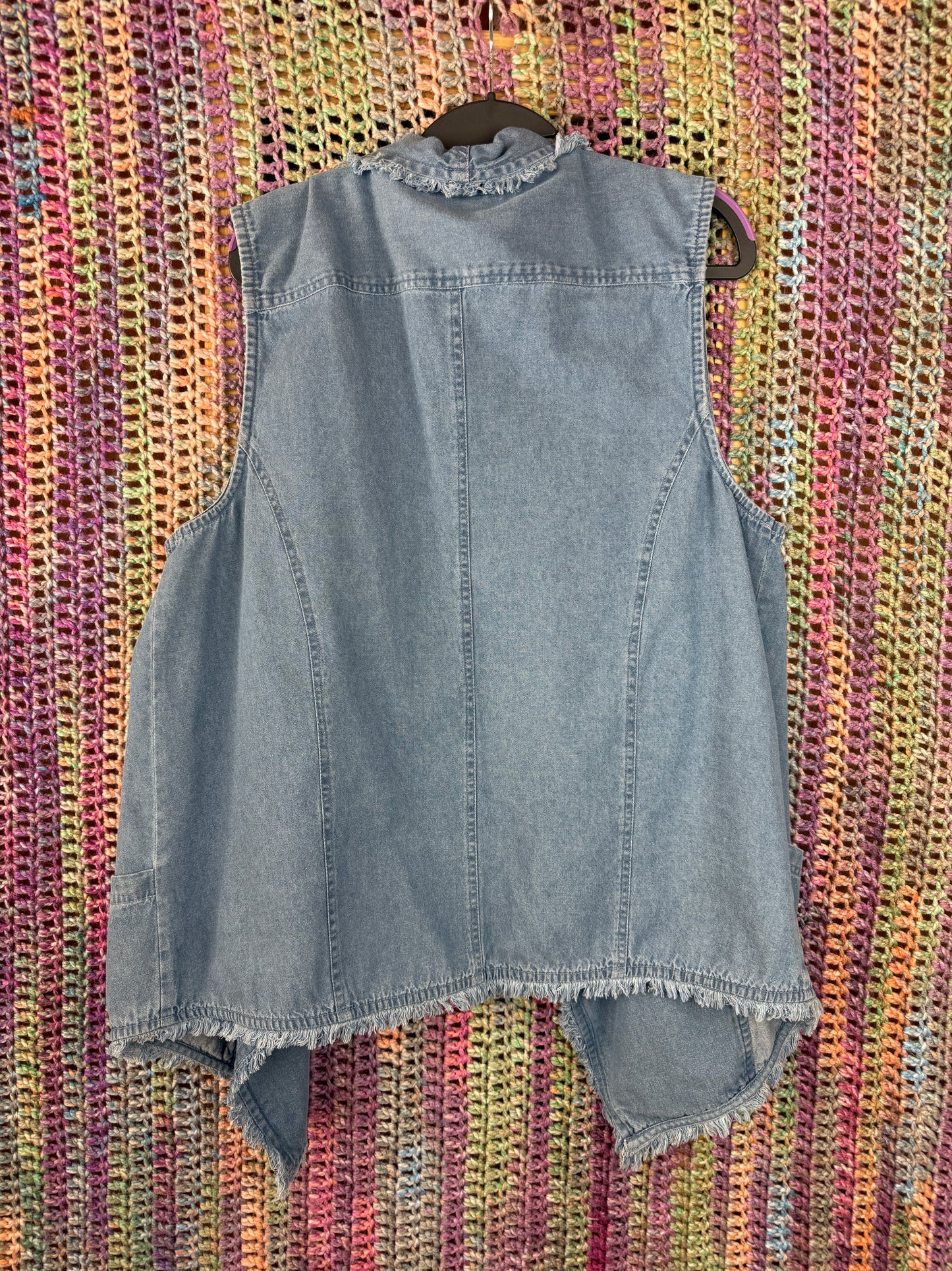 Catalog Favorites Denim Vest (Size XL)